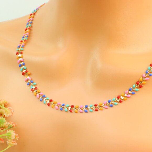 "New Beautiful Design Necklace Chain for Women/Girls, Gift, N647 - Picture 5 of 10